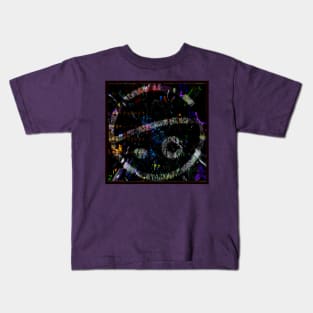 ElectroHeavie Logo Song Art f8 Kids T-Shirt